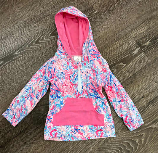 Pink Pattern Hoodie