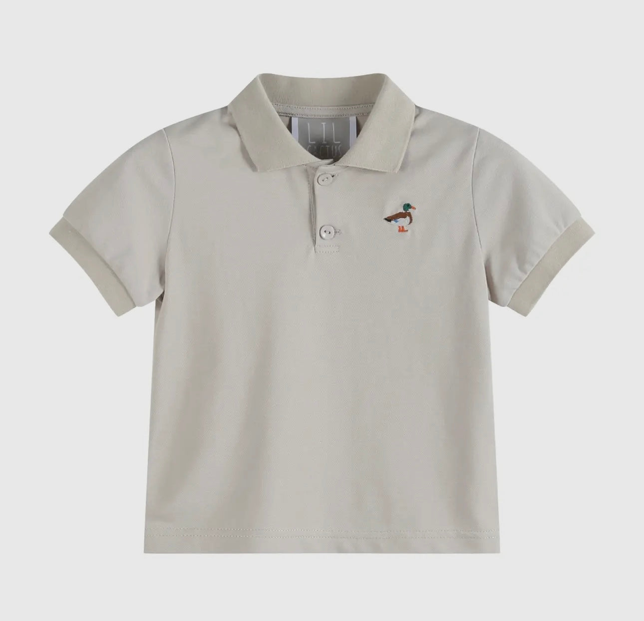Light Brown Mallard Duck Polo Shirt