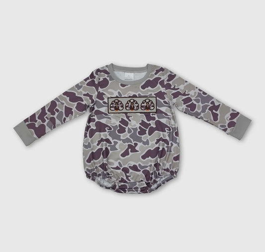 Long Sleeve Camo Turkey Bubble