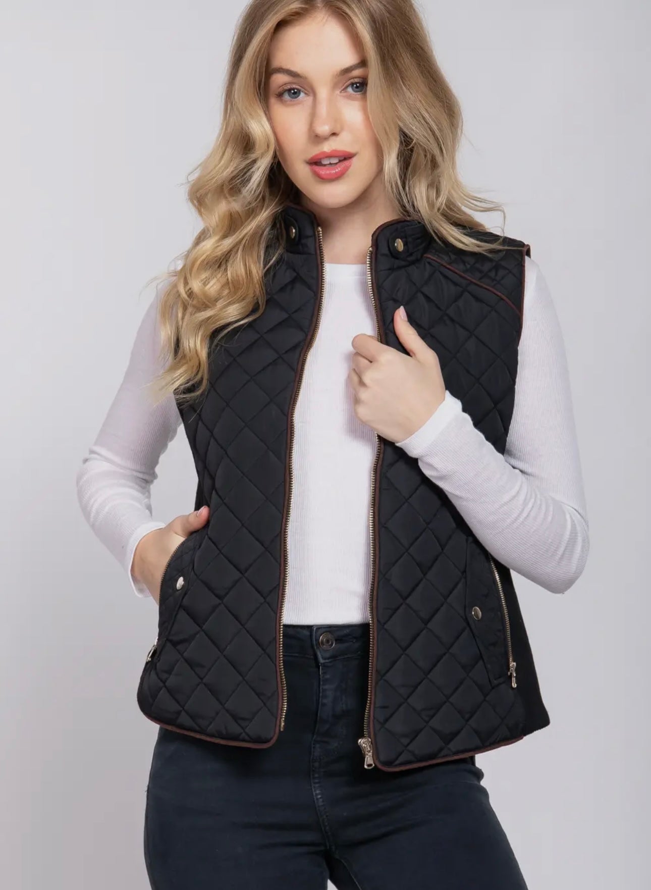 Quilted Padding Vest
