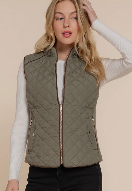Quilted Padding Vest
