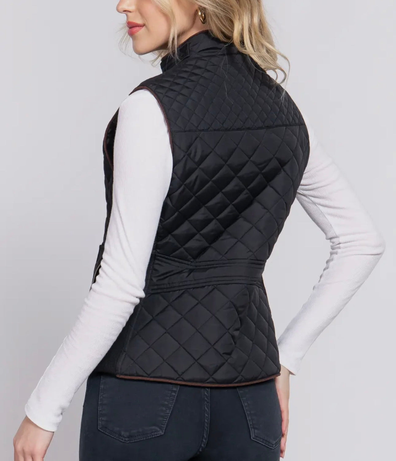 Quilted Padding Vest
