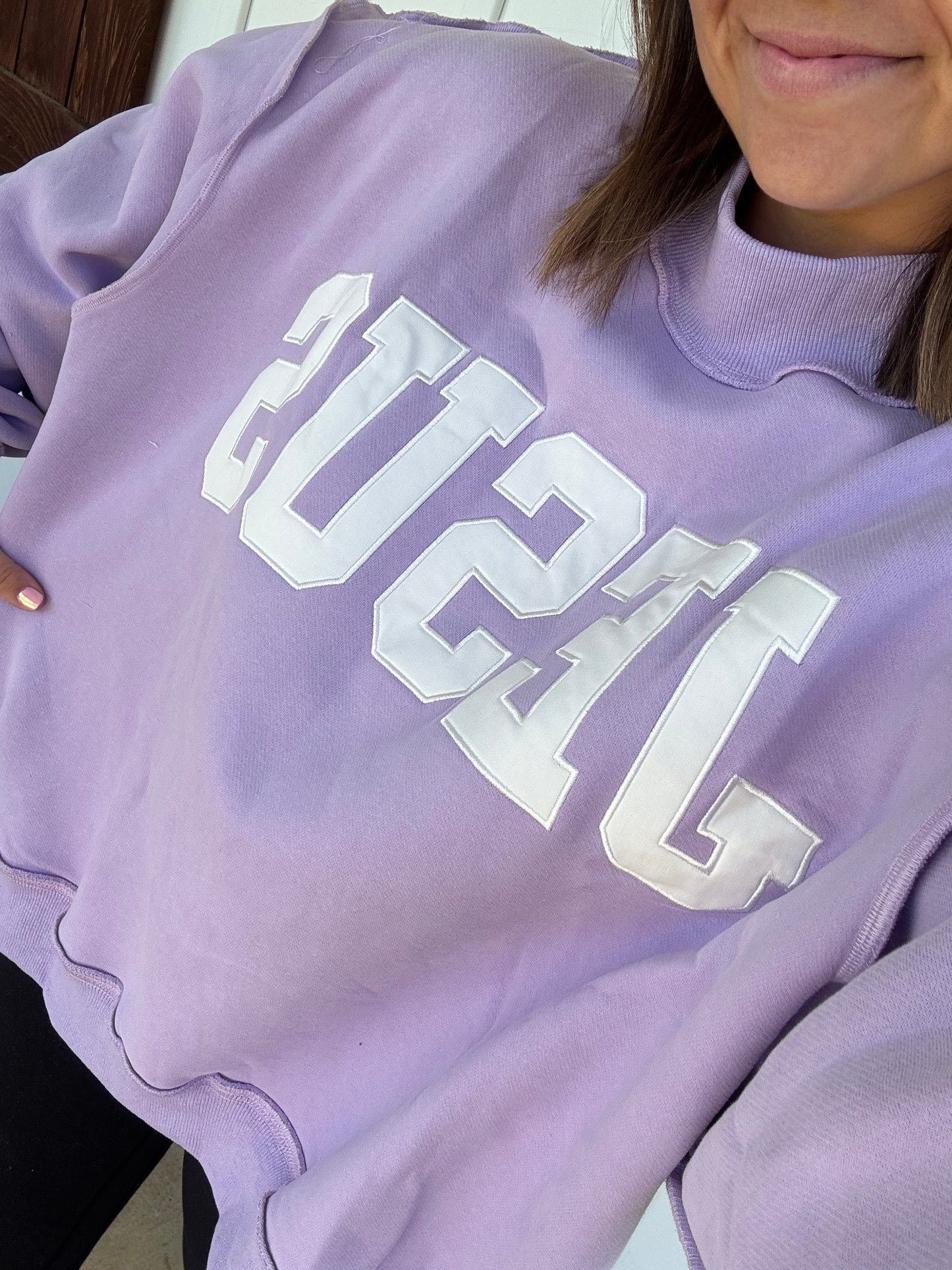 JESUS Mock Neck Sweatshirt