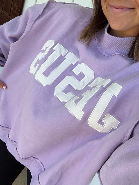 JESUS Mock Neck Sweatshirt